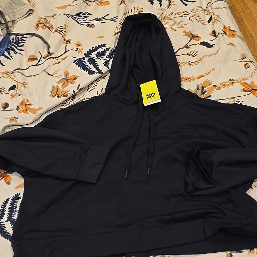 ❤️5/$25 New Black Hoodie with Drawstrings